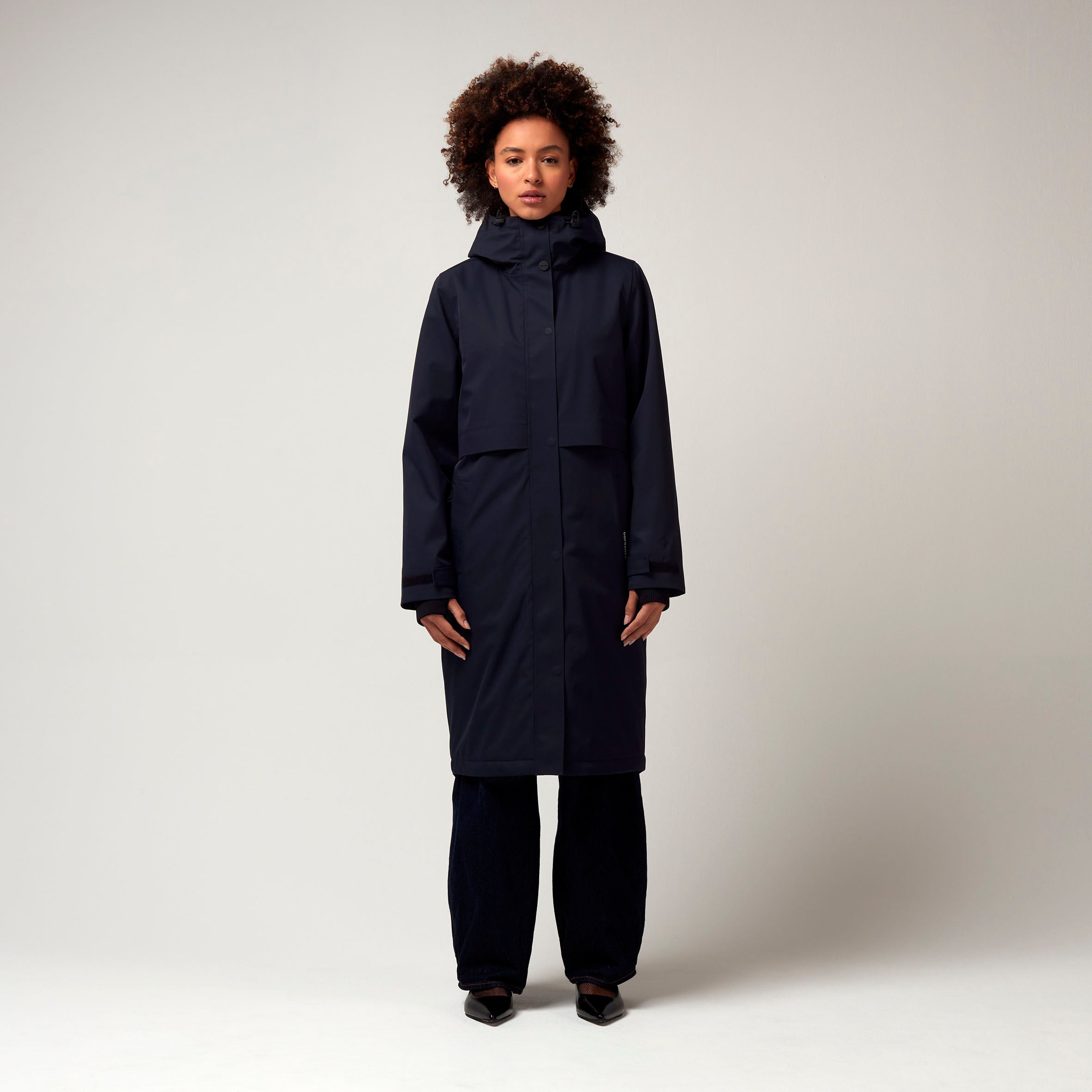 Damen Parka - sky captain blue