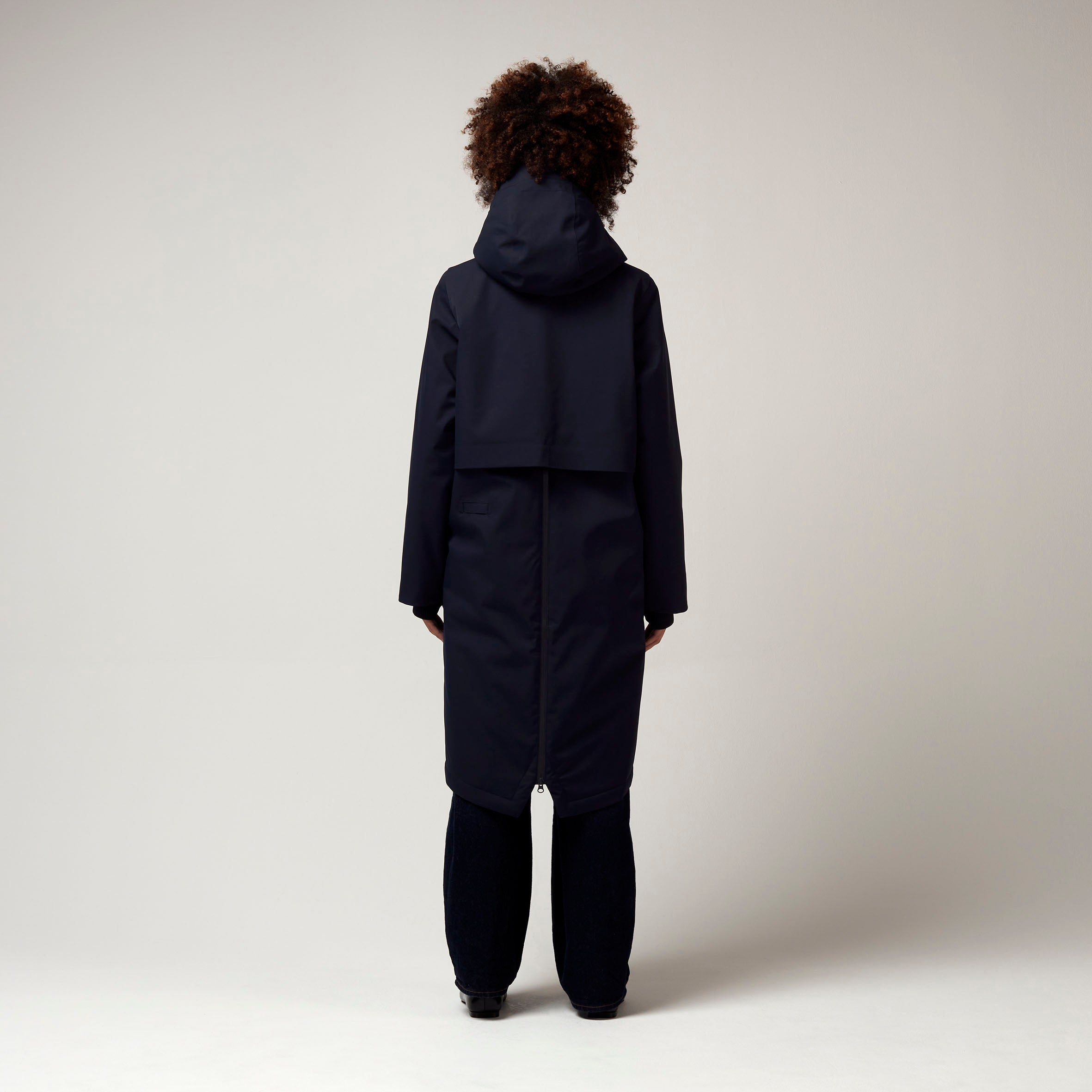 Damen Parka - sky captain blue