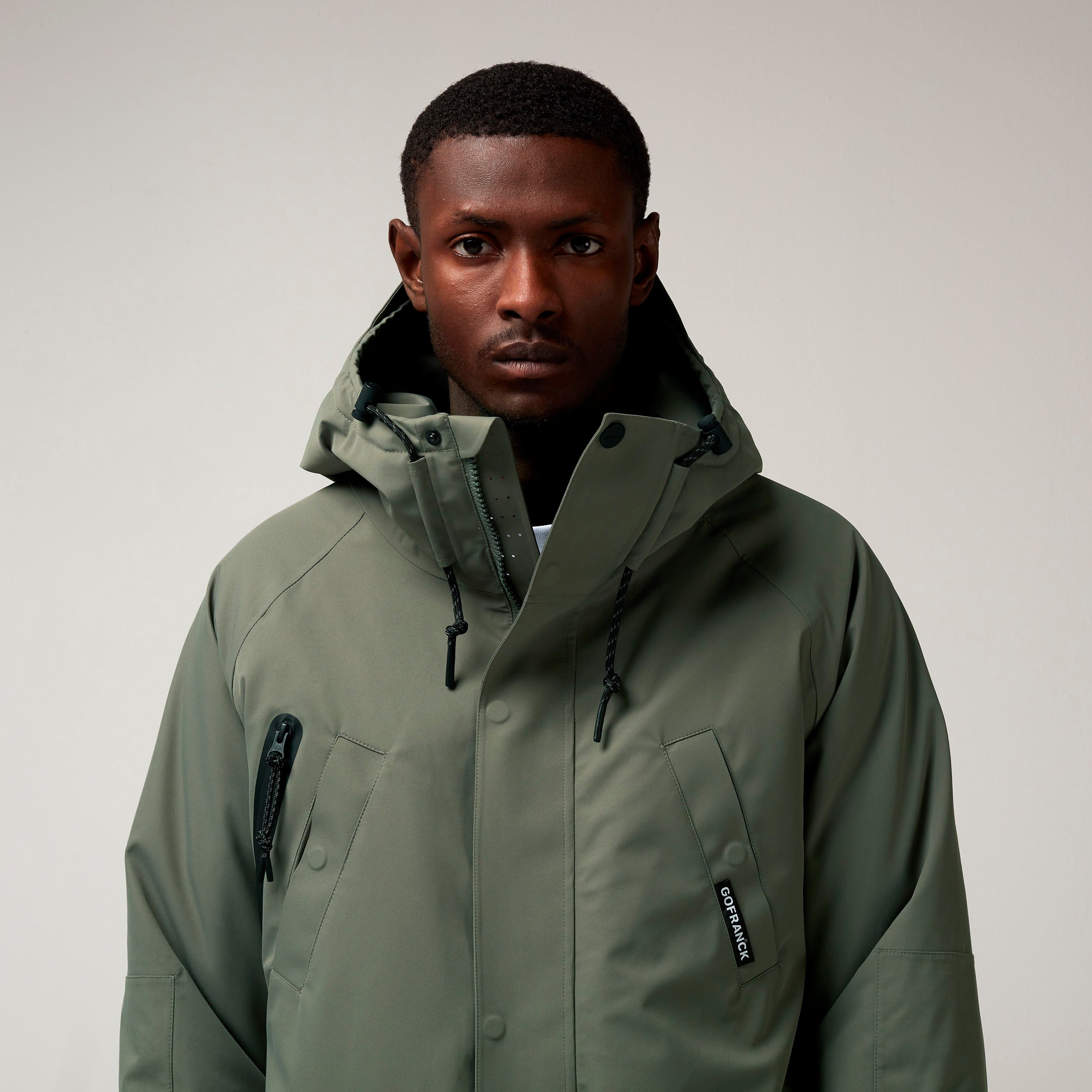 Mantel - castor grey