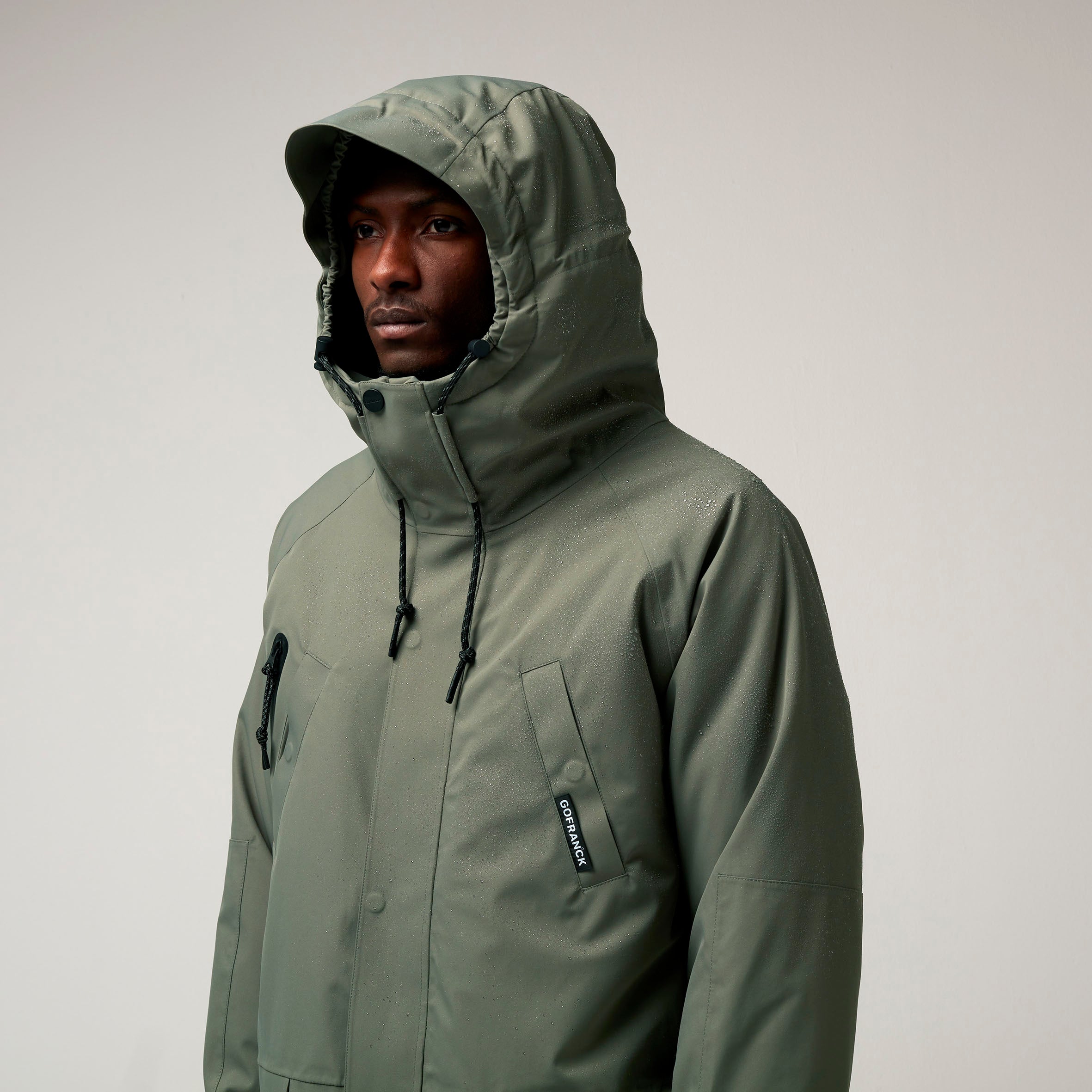 Mantel - castor grey