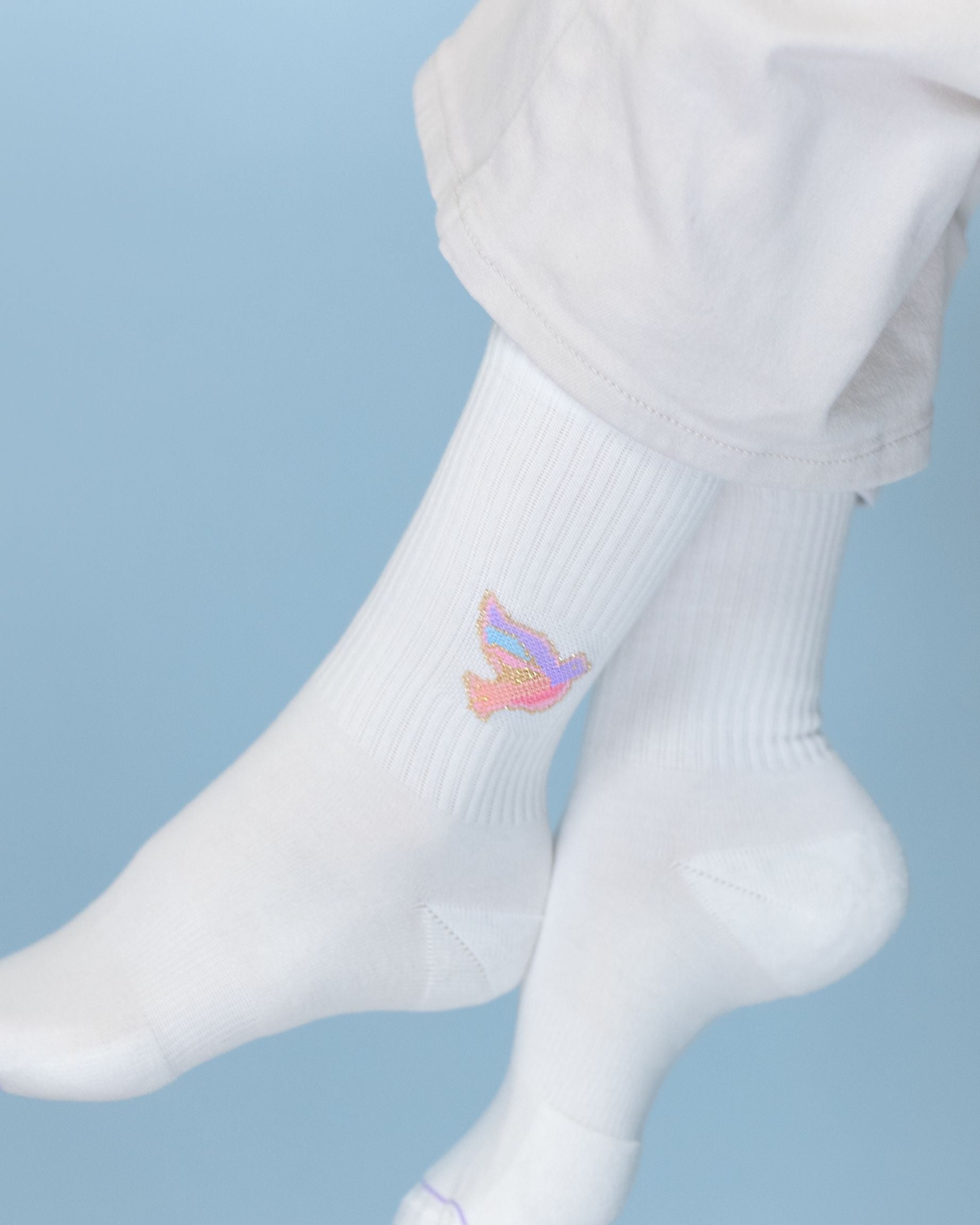 Socken Icon Friedenstaube