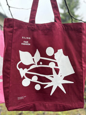 Stofftaschen mit Muster - Mid Tote