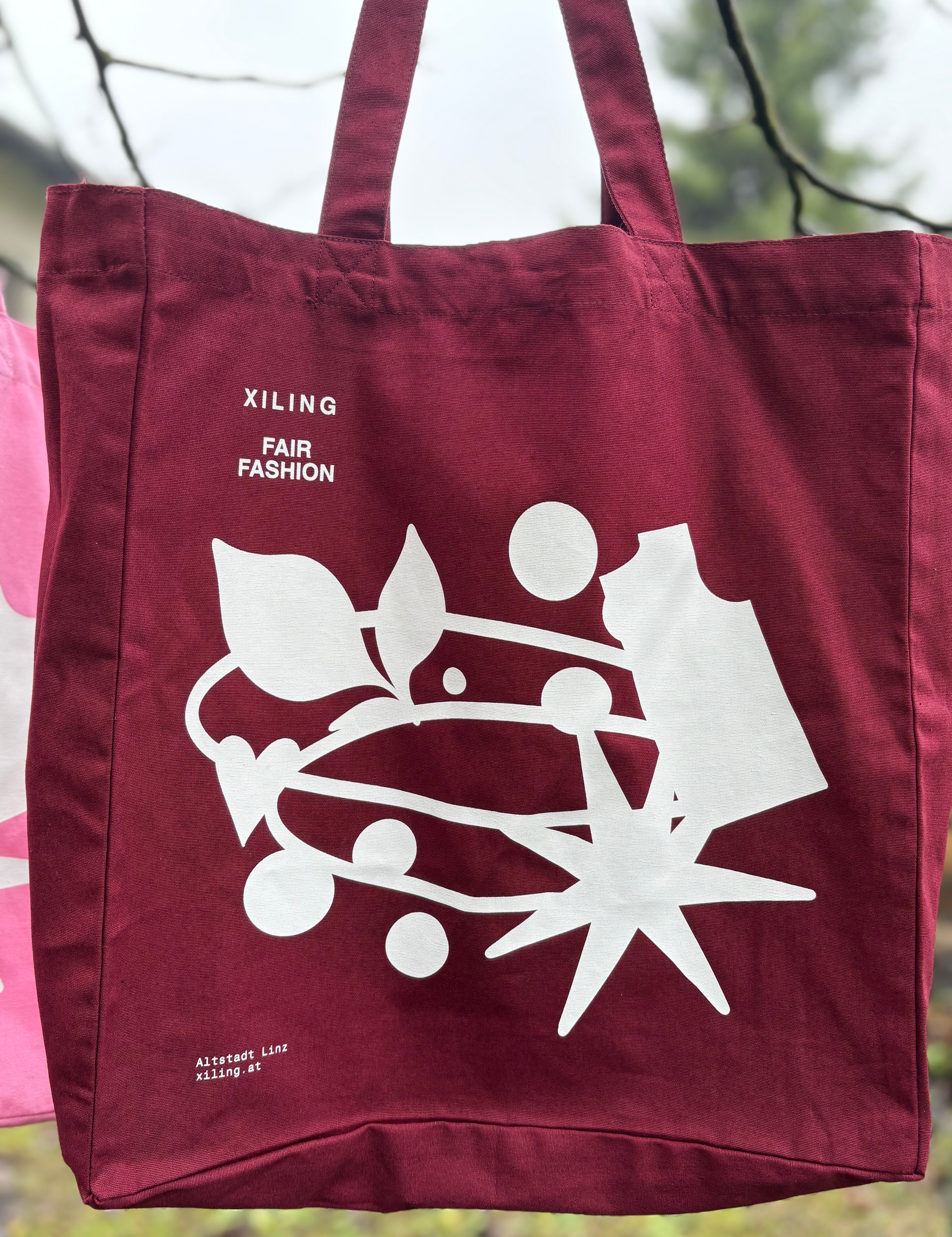 Stofftaschen mit Muster - Mid Tote