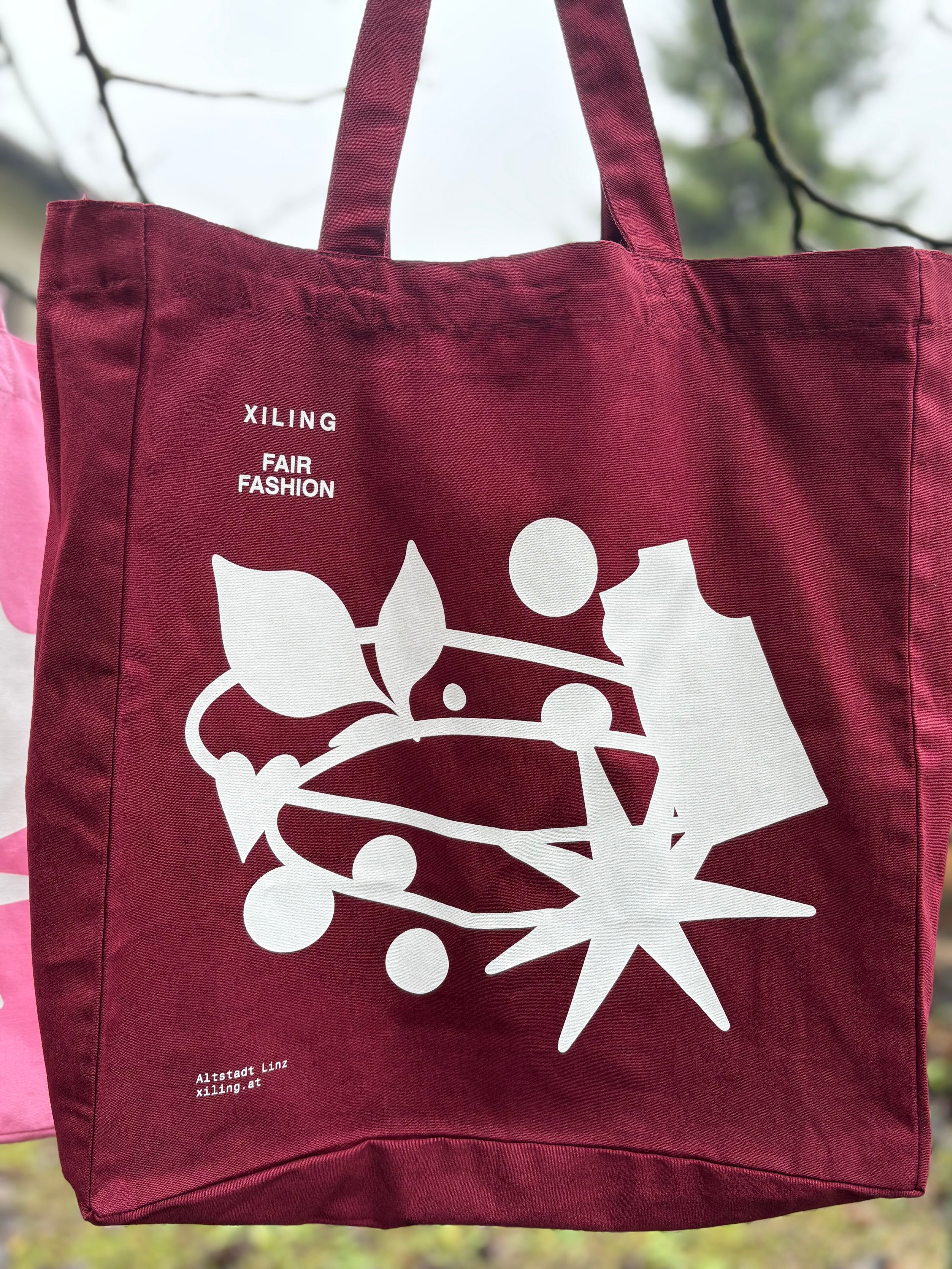 Stofftaschen mit Muster - Mid Tote