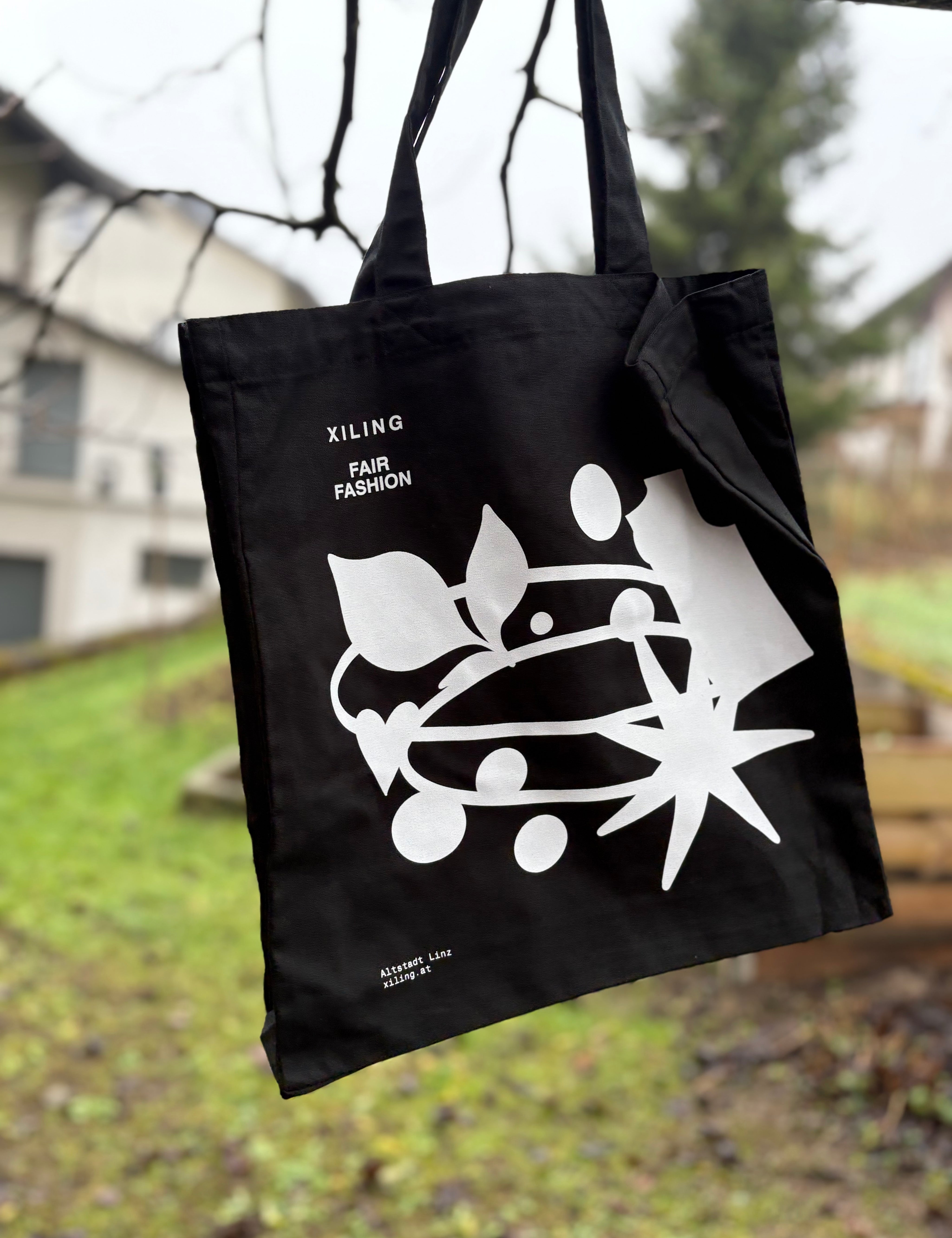 Stofftaschen mit Muster - Mid Tote