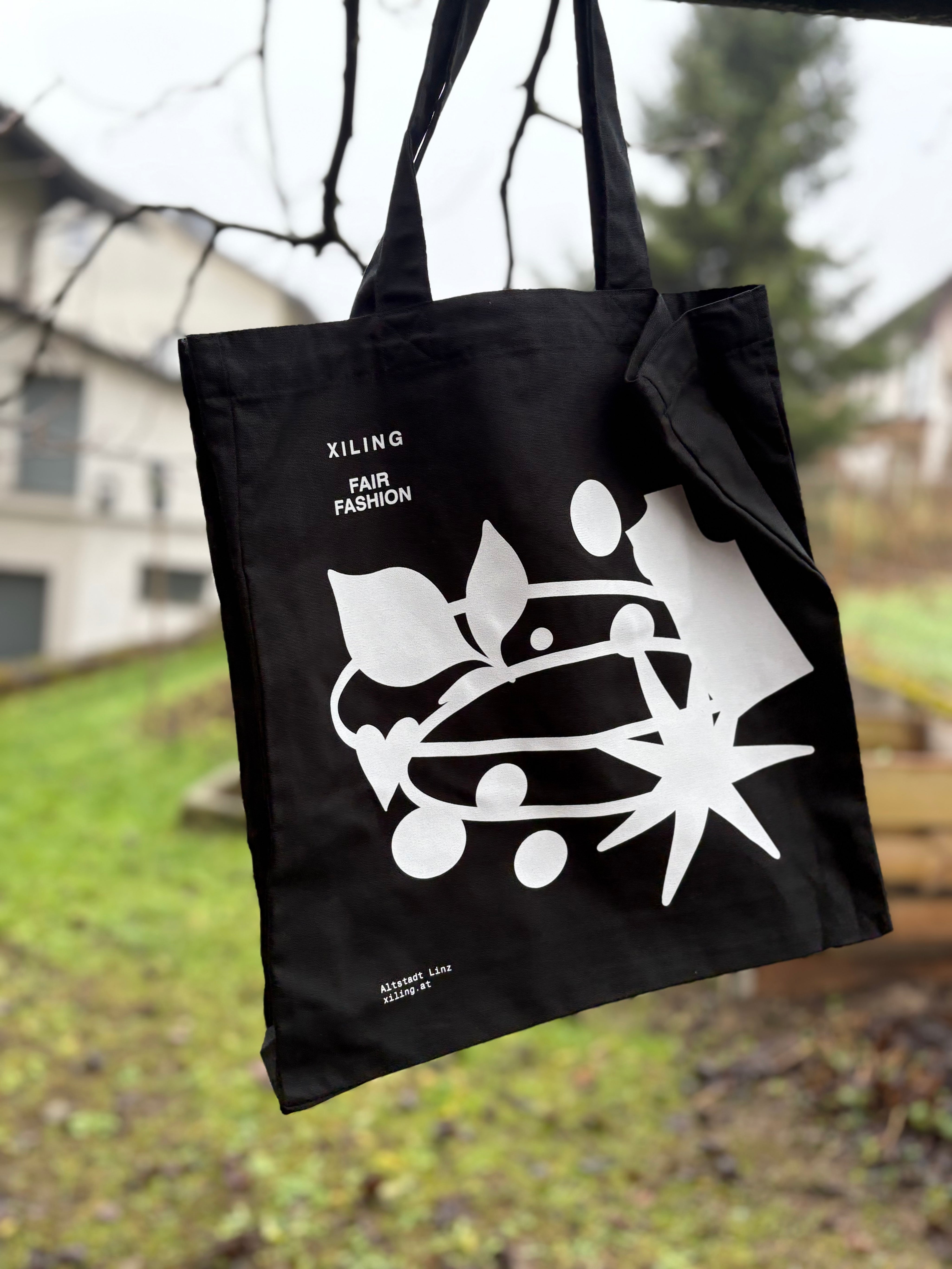 Stofftaschen mit Muster - Mid Tote