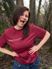 T-Shirt - Scheiss di ned au