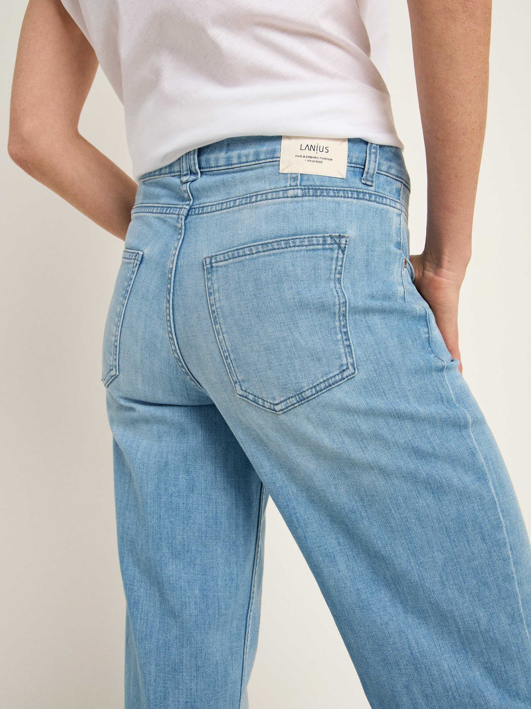Relaxed Jeans GOTS - Light Blue Denim