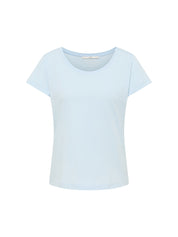 Hellblaues Damen-T-Shirt ohne Modell