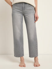 Relaxed Jeans GOTS - Light Grey Denim