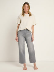 Relaxed Jeans GOTS - Light Grey Denim