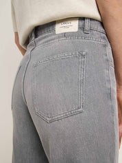 Relaxed Jeans GOTS - Light Grey Denim