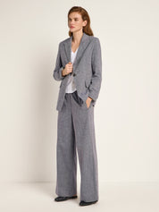 Blazer GOTS - Dark Blue Melange