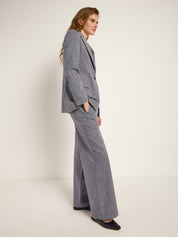 Blazer GOTS - Dark Blue Melange