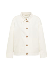 Relaxed Jacke GOTS - White