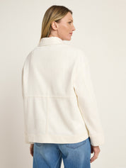 Relaxed Jacke GOTS - White