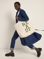 Statementtasche "READY" GOTS