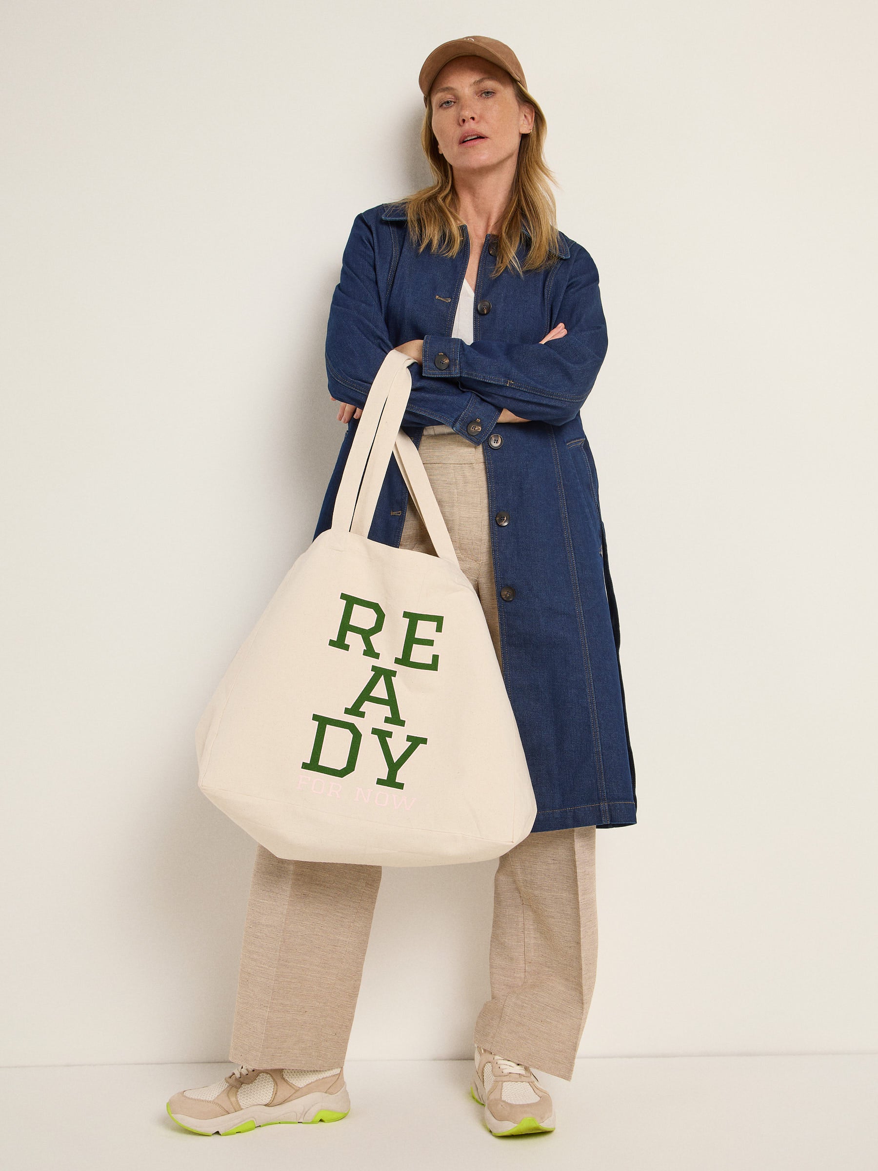 Statementtasche "READY" GOTS