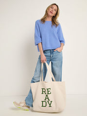 Statementtasche "READY" GOTS