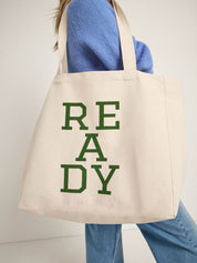 Statementtasche "READY" GOTS