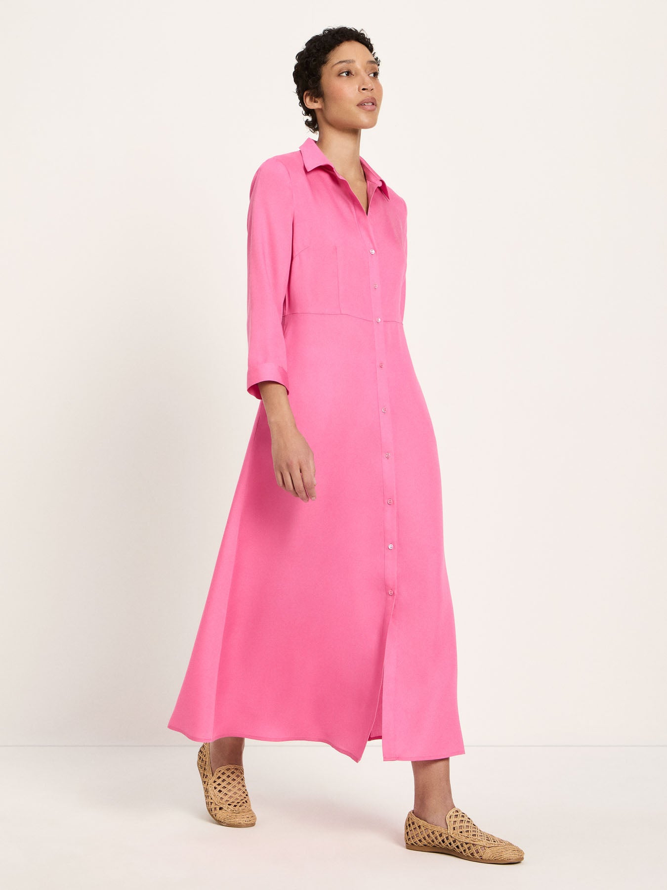 Midikleid aus TENCEL