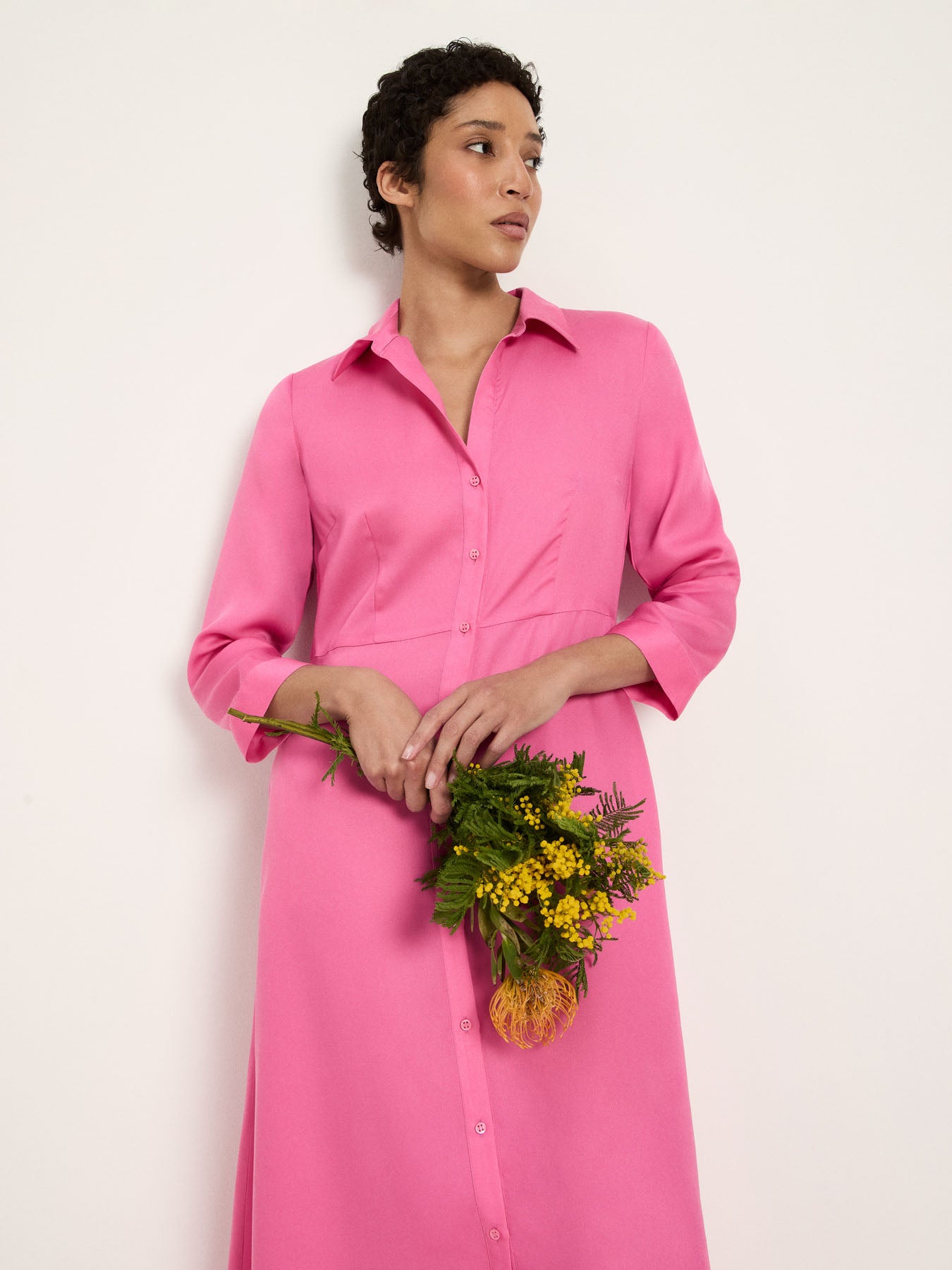 Midikleid aus TENCEL