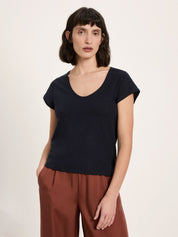 Shirt mit tiefem Ausschnitt OCS