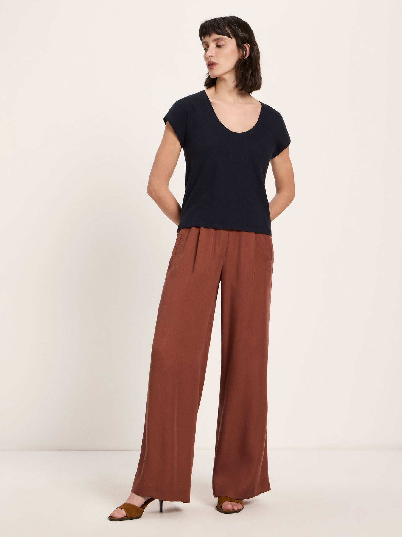 Shirt mit tiefem Ausschnitt OCS