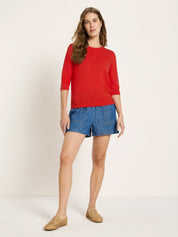 Halbarmpullover GOTS