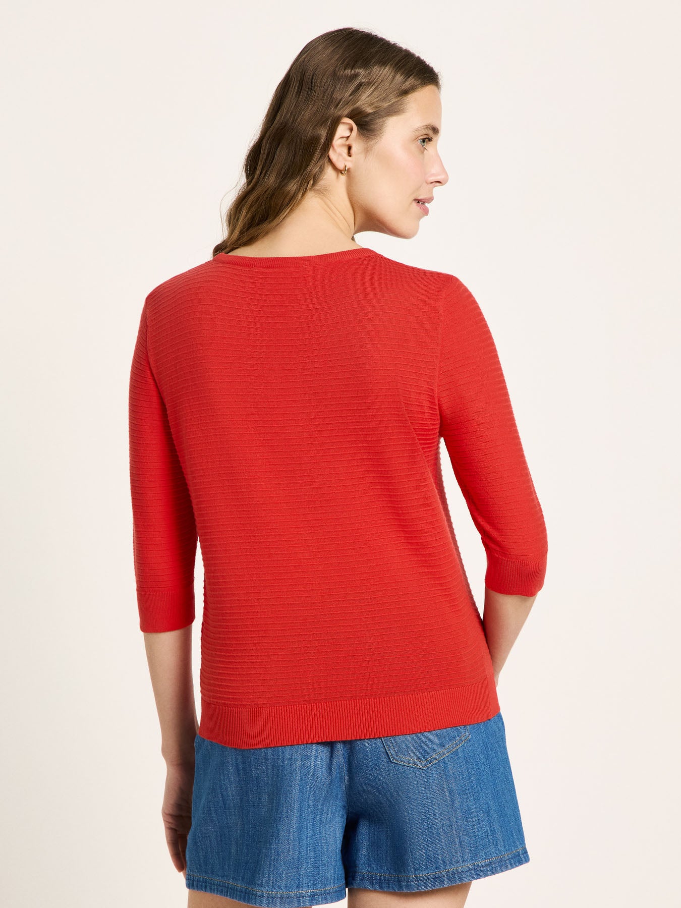 Halbarmpullover GOTS