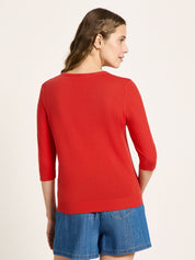 Halbarmpullover GOTS