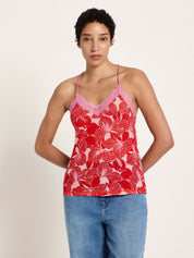 Spitzentop aus TENCEL