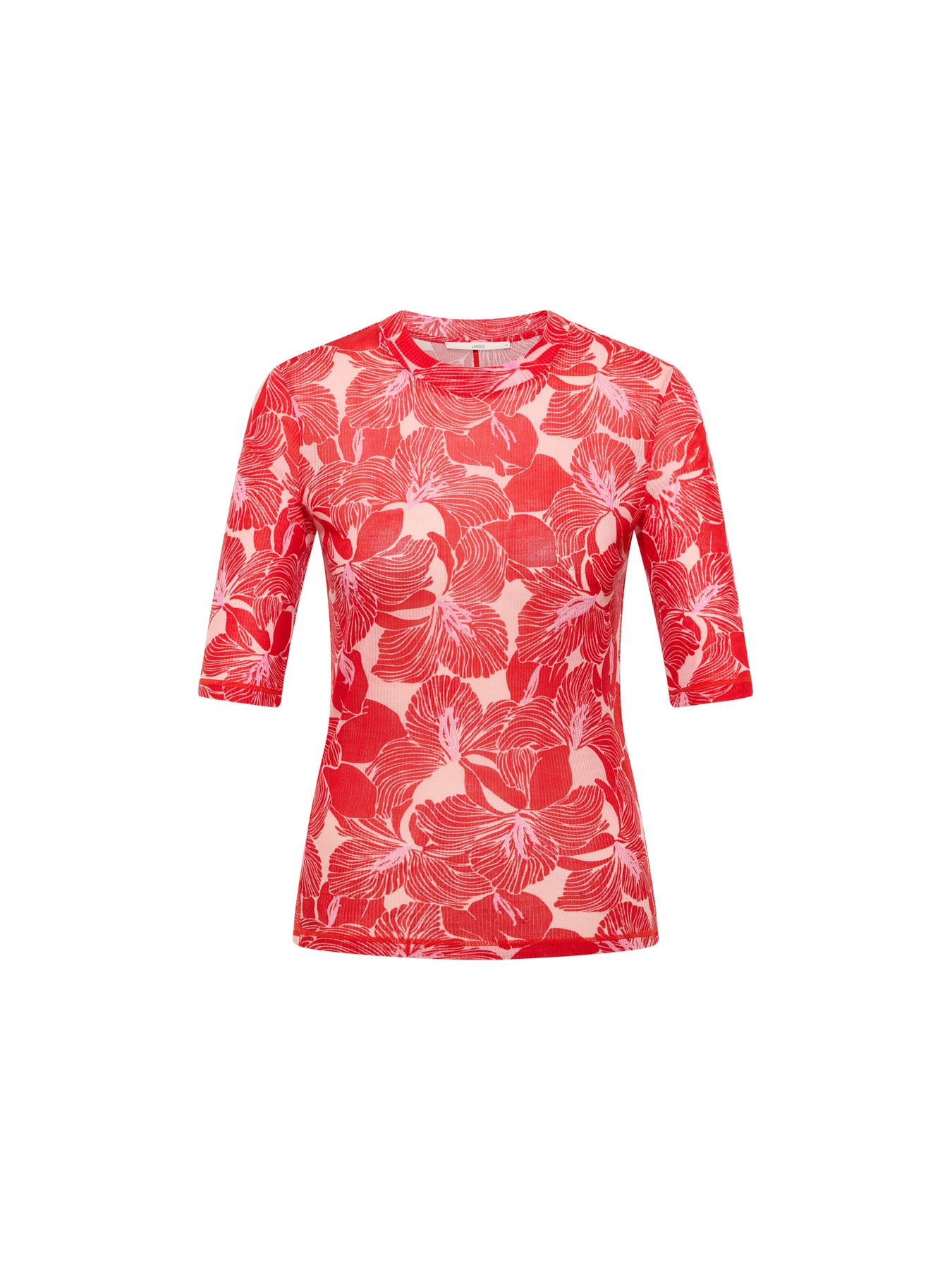 Stehkragenshirt aus TENCEL