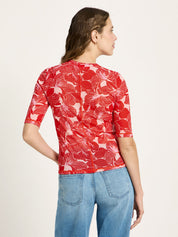 Stehkragenshirt aus TENCEL