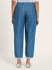 Jeans mit Bundfalte GOTS