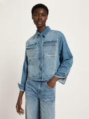 Jeans Jacke GOTS