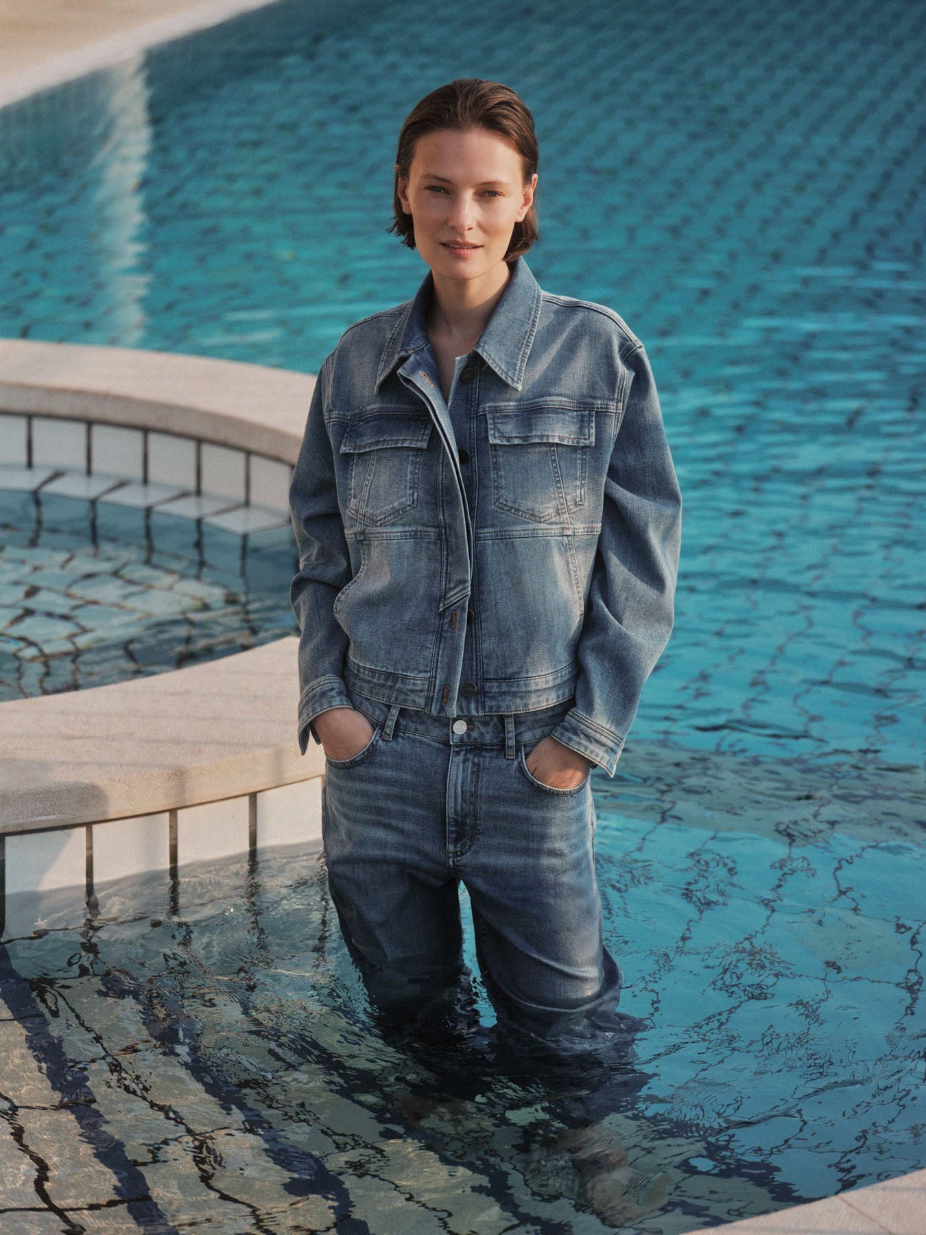Jeans Jacke GOTS