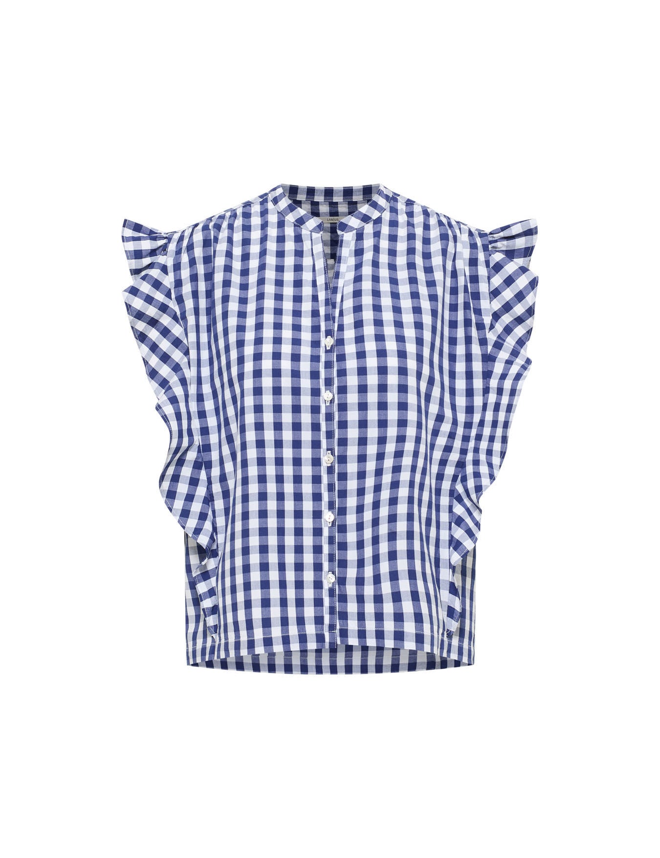 Vichy-Karo Bluse GOTS