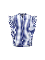 Vichy-Karo Bluse GOTS