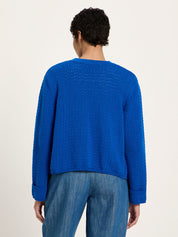 Strickjacke mit Struktur GOTS