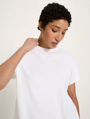 Shirt GOTS mit übers. Schulter