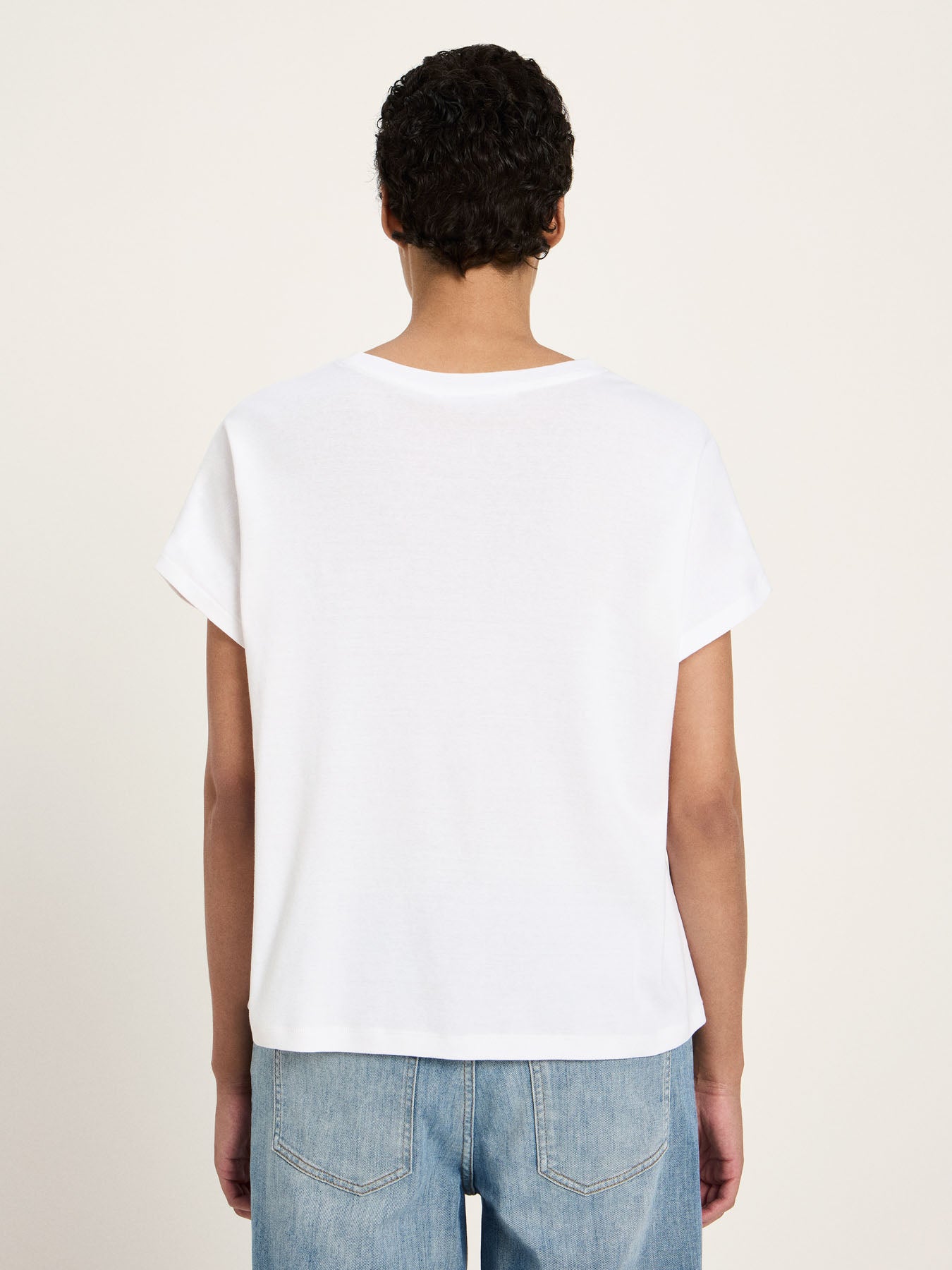 Shirt GOTS mit übers. Schulter