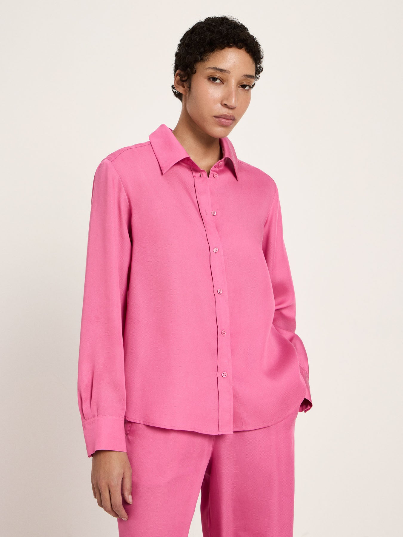 Hemdbluse aus TENCEL