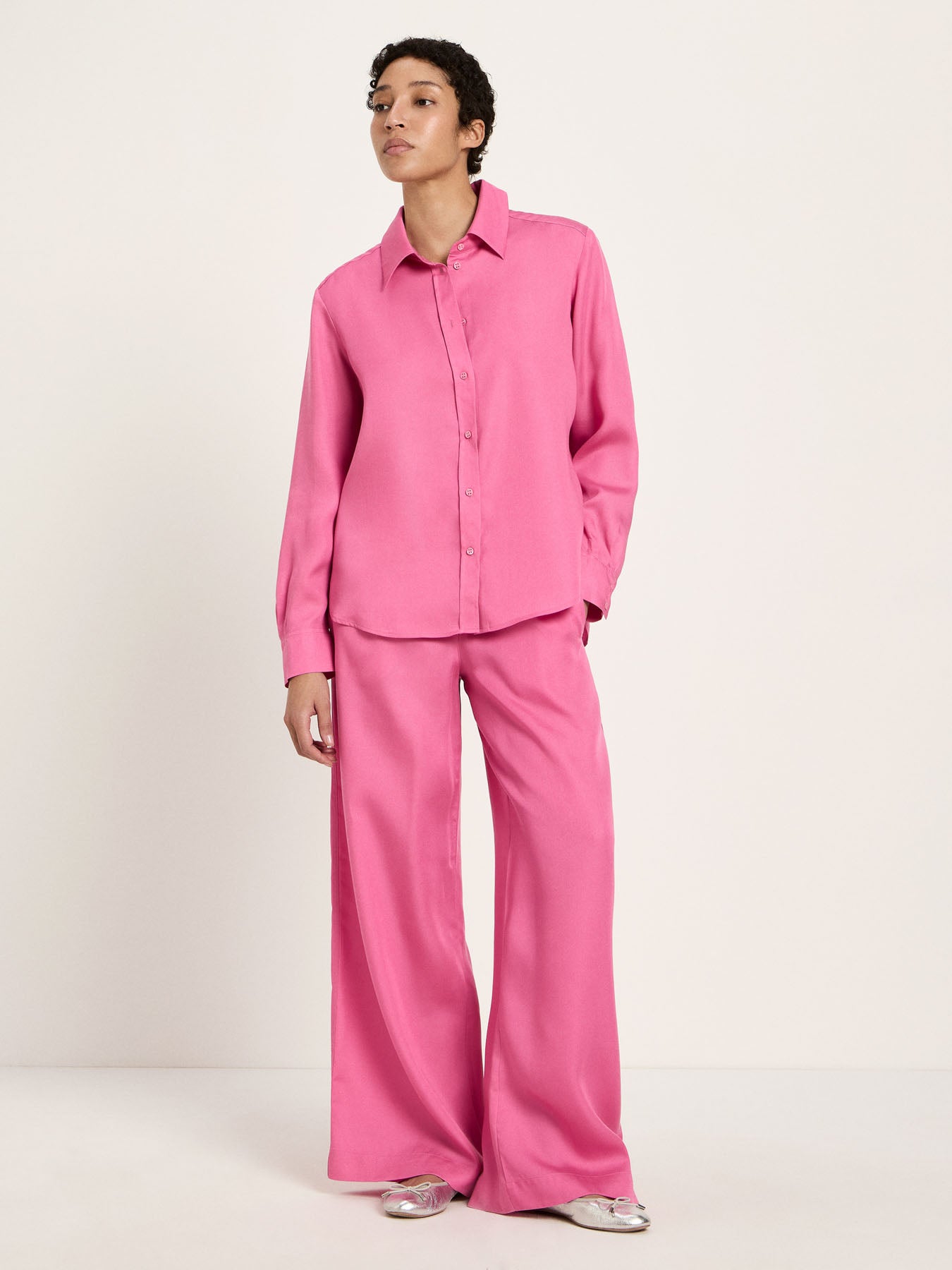 Hemdbluse aus TENCEL