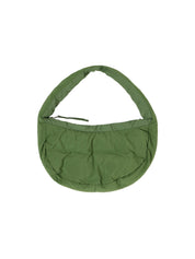 Grüne, gepolsterte Damenhandtasche