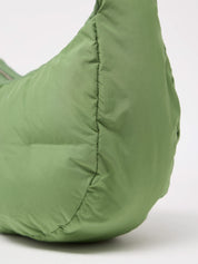 Grüner Sitzsack nah aufgenommen