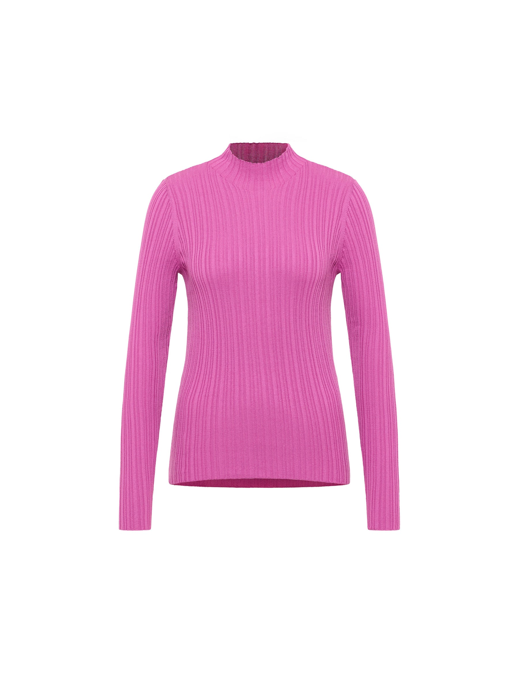 Rippenpullover GOTS - Pink