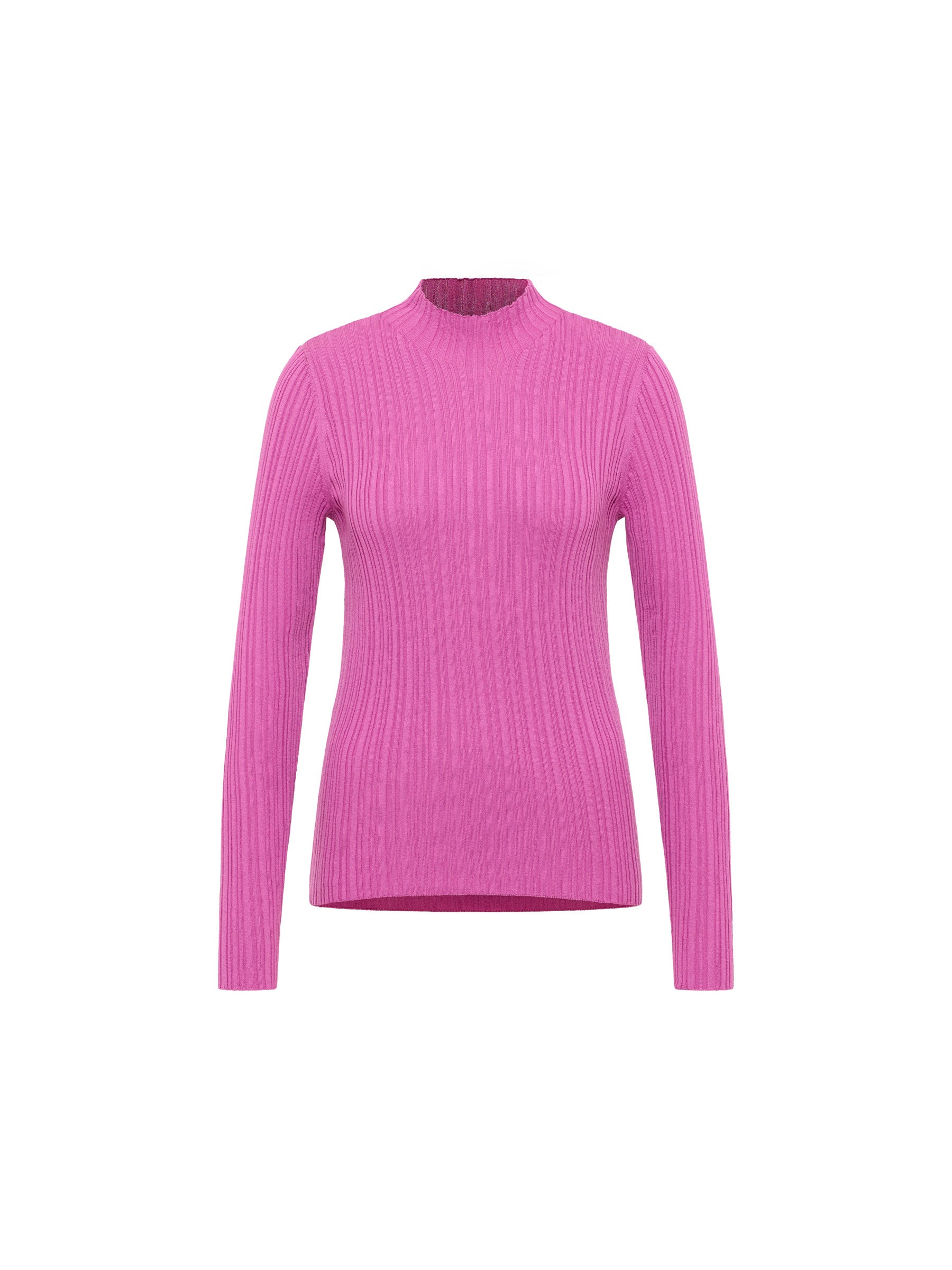 Rippenpullover GOTS - Pink