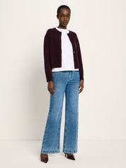Boxy Strickjacke GOTS