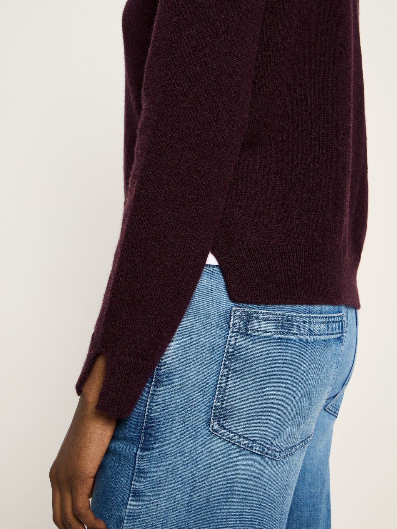 Boxy Strickjacke GOTS